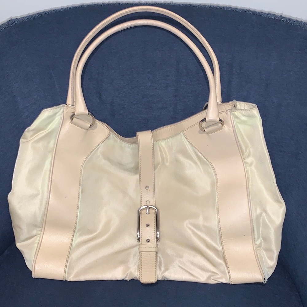Authentic Prada nylon tote bag